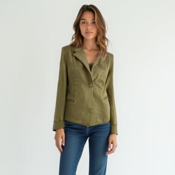 Nile Atelier Piece Par Piece Jackets & Blazers - Nile Atelier Piece Par Piece  Women's Blazer Jacket Sz S